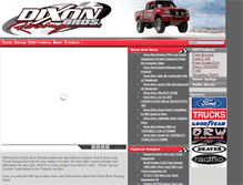 Tablet Screenshot of dixonbrosracing.com